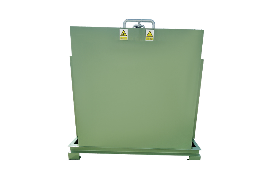 Unità di produzione di idrogeno con decomposizione quadrata dell'ammoniaca