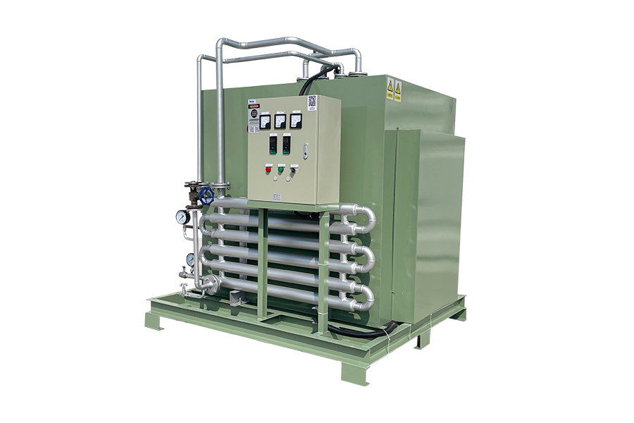 Unità di produzione di idrogeno con decomposizione quadrata dell'ammoniaca