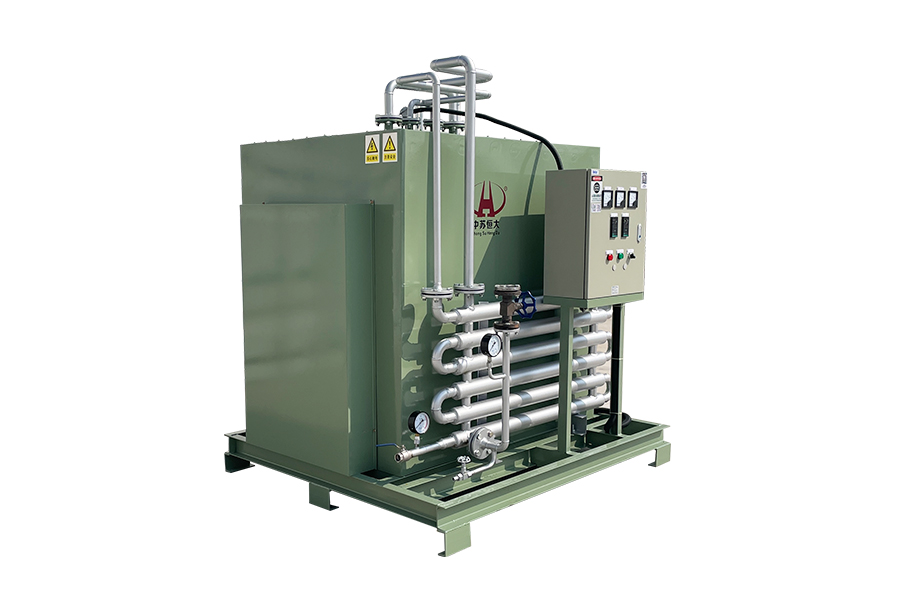 Unità di produzione di idrogeno con decomposizione quadrata dell'ammoniaca