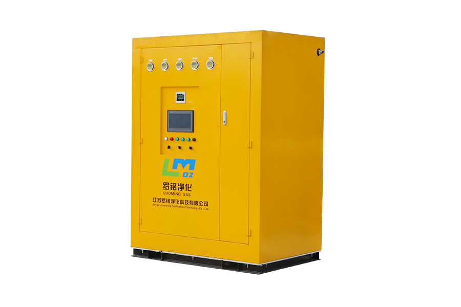 Generatore di ossigeno ad elevata purezza al 99,5%.