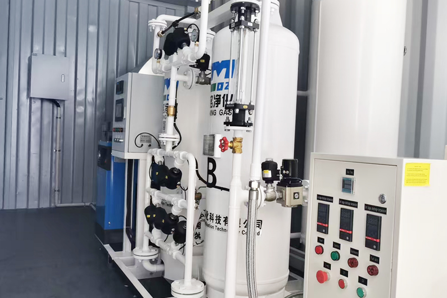 Generatore di ossigeno containerizzato da 10 metri cubi