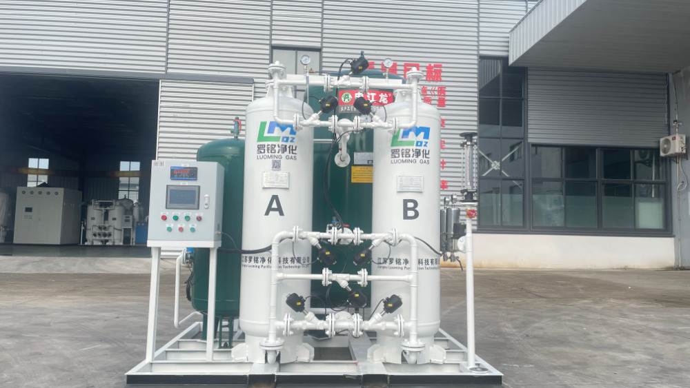 Generatore di ossigeno LuoMing, fornitura di ossigeno intelligente, fino agli standard di livello medico